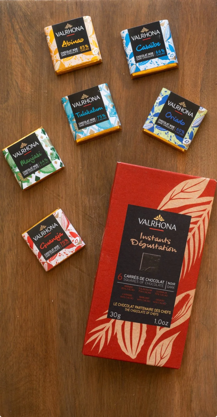 Dark Chocolate Discovery Box – 6 Grand Cru Squares - Image 3