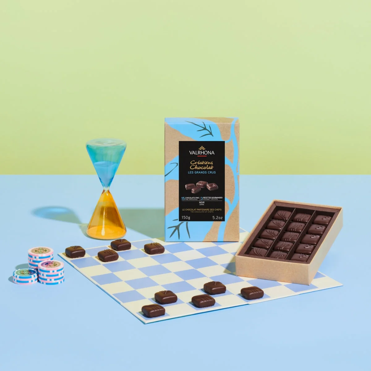 Gift Box of 15 Grand Cru Dark Chocolate Truffles - 5.2oz - Image 3