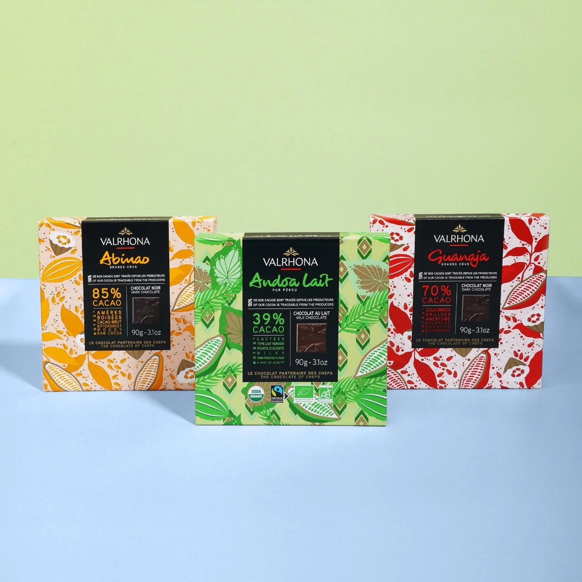 Box of 18 Dark Chocolate Squares Guanaja 70% - 3.1oz - Image 5