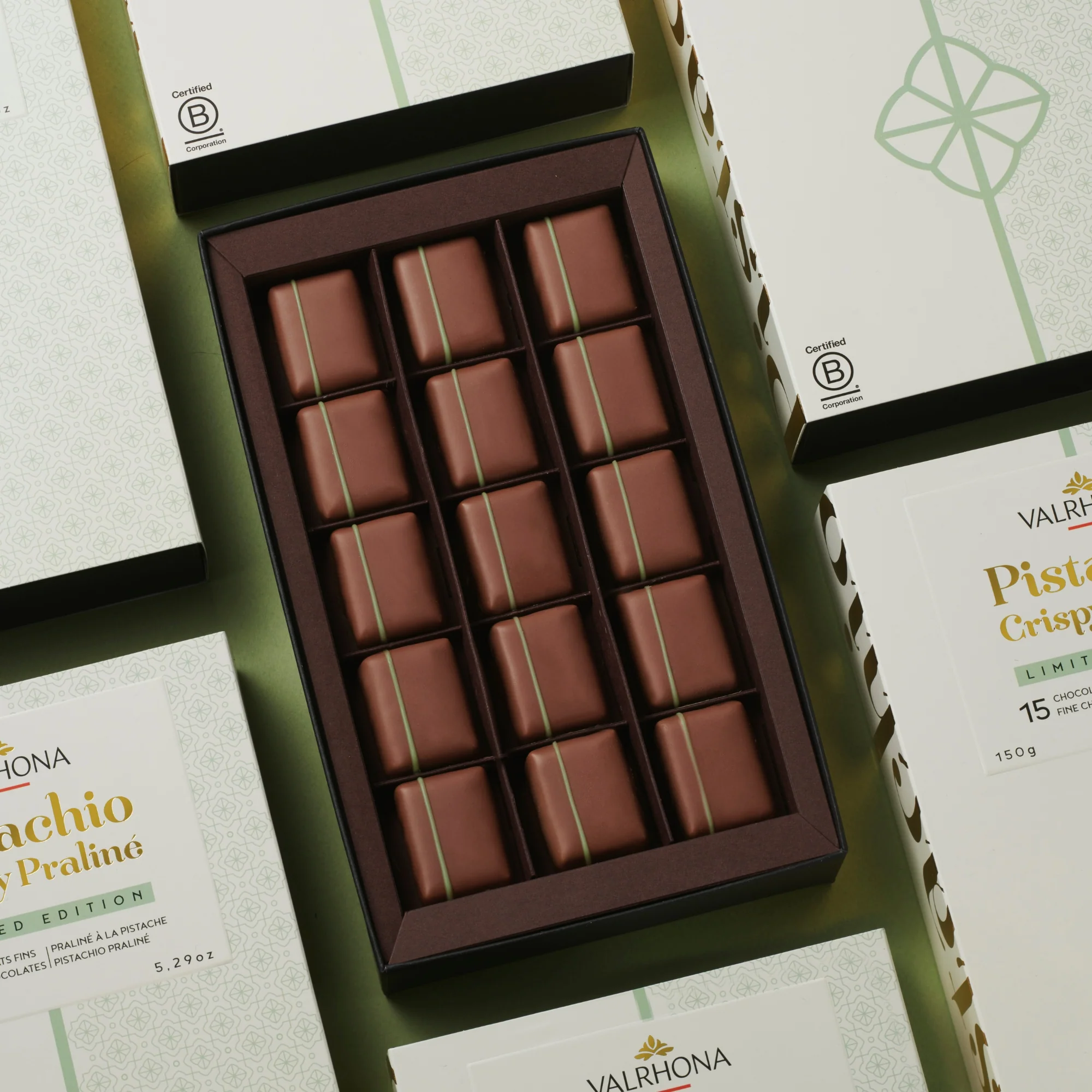 LIMITED EDITION Pistachio Praliné (Dubai Chocolate) Gift Box - 5.29oz - Image 7
