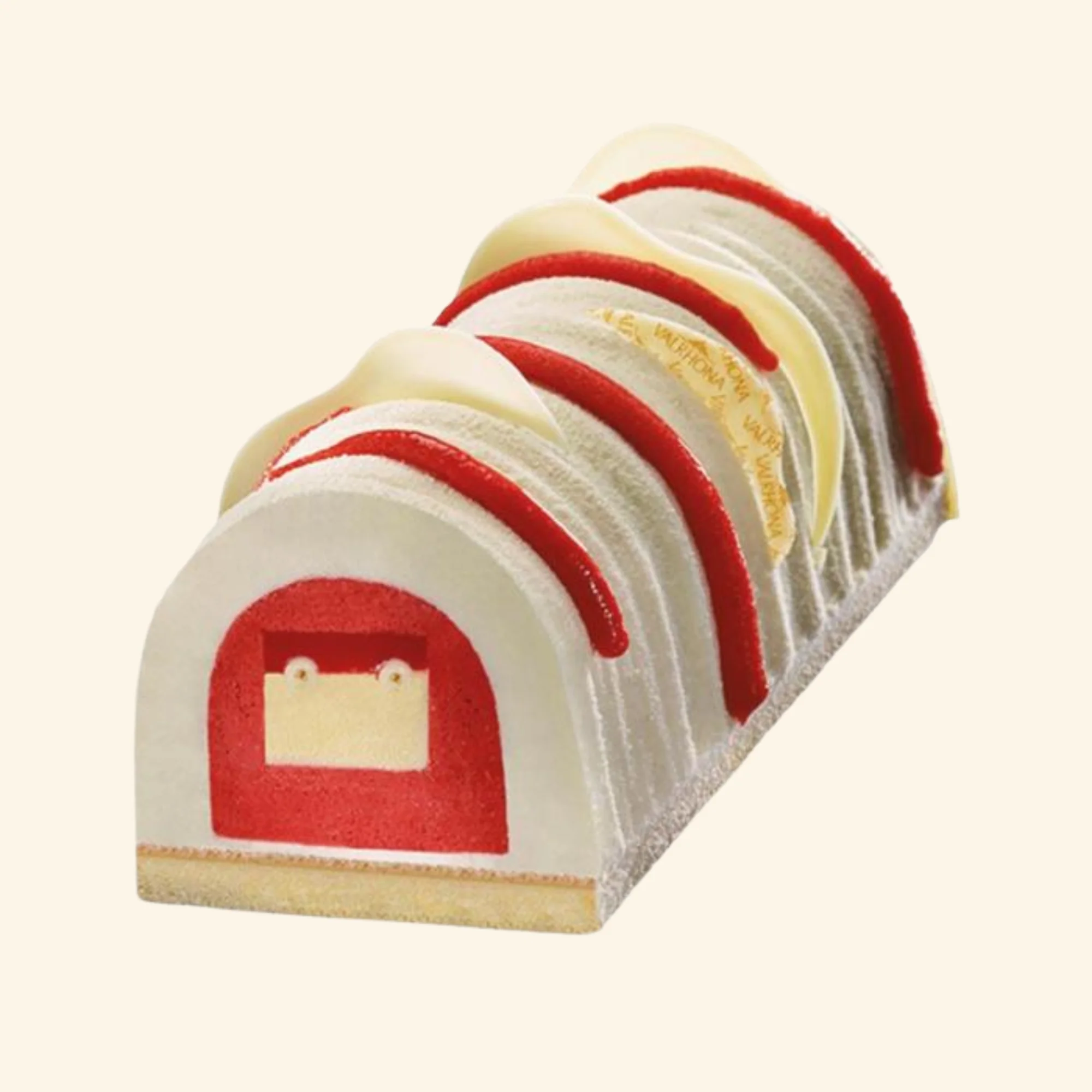 Undulation Holiday Yule Log Chocolate Mold - Image 3